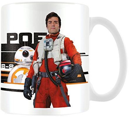 Star Wars: The Force weckt PoE Charakter Becher aus Keramik, Mehrfarbig