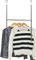 Simple Houseware verstellbare Kleiderstange, Chrom