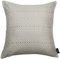 McAlister Textiles Colorado | Kissen mit Füllung in natürlichem Taupe | 60 x 60 cm | Gewobenes geometrisches Jaquard Muster | Ethno-Design Deko Kissen gefüllt für Sofa, Couch