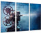 Cuadros Cámara Poster Fotografie Geschichte Kino Antik Hollywood, Projektor Gesamtgröße: 97 x 62 cm XXL