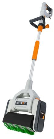 Maxxbrush® Brosse de Nettoyage et Nettoyeur de terrasse 1020 W Élimine Les Mauvaises Herbes, la Mousse, Les algues, Le Sable et Autres saletés tenaces