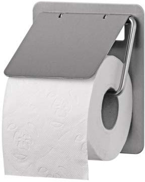 Allcare 21411586 AFP-C SanTRAL TRU 1 E Edelstahl-Toilettenpapierspender für 1 Standardrolle