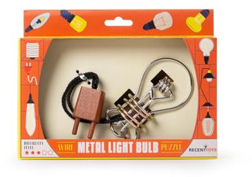 Constantin C5086 Metal Light Bulb Puzzle, multicolor