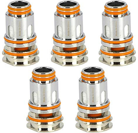 GeekVape P. Coils (0,2 Ohm), Aegis Boost & Pro DL Verdampferköpfe für e-Zigarette, 5 Stück