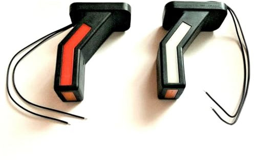 MelTruck® 2x LED Neon Begrenzungsleuchte Umrissleuchte Positionsleuchte 12V 24V E20 f. LKW (Gesamtlange - 146,1 mm)