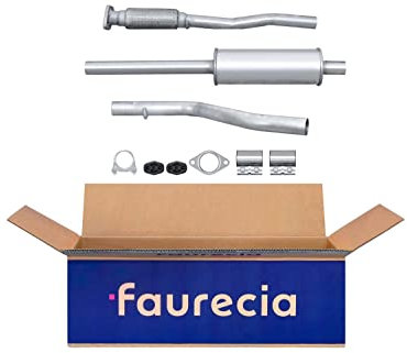 HELLA 8LC 366 023-851 Centre Muffler - Easy2Fit® Kit - Centre - three-piece - Kit with mounting parts