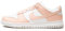 Nike Scarpe da Basket da Donna W Dunk Low, Bianco Corallo Pallido, 36 EU