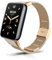 KoGiio Armband für Xiaomi Smart Band 7 Pro (Mi Band 7 Pro), Männer und Frauen Atmungsaktiv Ersatzarmband, Gewebte Edelstahl Mesh Metall Uhrenarmband für Xiaomi Smart Band 7 Pro(Mi Band 7 Pro)-Roségold