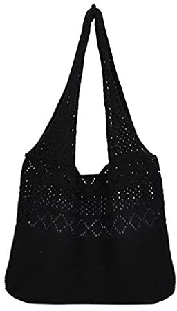 SOIMISS 1stk Gestrickte Tasche Frauentasche Einkaufstasche Gestrickt Umhängetasche Tragetaschen -einkaufstasche Einkaufstasche Gehäkelt Einkaufstaschen- Südkorea Böhmen Damen Polyester