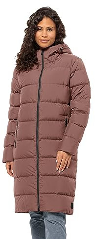 Jack Wolfskin Women's Frozen Palace Coat W Down Parka, Wild Ginger, XXL