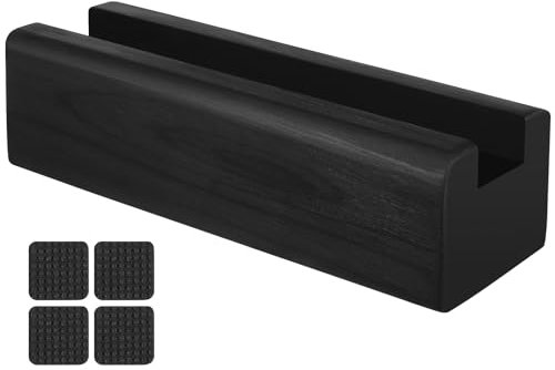 OSALADI Spiegelhalter Bodenspiegelsockel Spiegelhalterung Aus Holz SpiegelstäNder Hausversorgung Holzsockel FüR Spiegel Halterung Tragrahmen