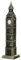 Gadpiparty Big Ben-Statue Architekturmodell Legierung England Big Ben Glockenturm Sammlerfigur Tourismus-Souvenir Tischdekoration, Legierung, Messingfarben