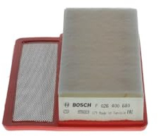 BOSCH Luftfilter F026400680 | Reinigt angesaugte Luft von Partikeln - hohe Nass- und Reißfestigkeit