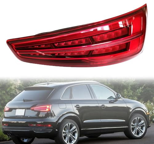 YQINGQ Rücklicht Rückleuchte für A-UDI Q3 2016 2017 2018 2019, Auto Rücklicht Montage Bremslicht Blinker Links Rechts Ersatzteile,Right