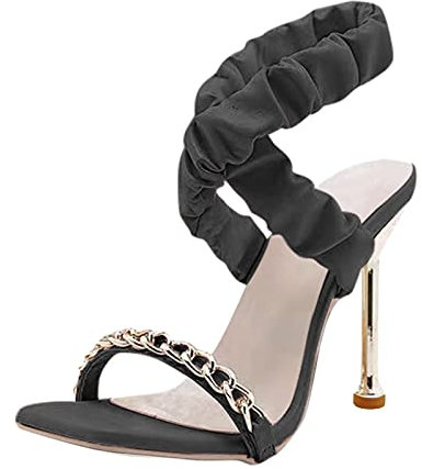 Scarpe con Tacco Sandali con Tacco Largo e Plateau Fucsia Elegante Scarpe Tacco Alto Scarpe jungla Donna Espadrillas Donna con Zeppa Sandali Zeppa Sughero Scarpe 1 Classe