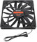 140mm Case Fan, 140mm 4 Pin PWM Case Fan Thin 15mm 1100RPM MFDB Bearing PC Cooling Fan 12V (Black)