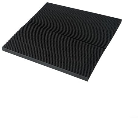 CNC-Werkzeugschutz mit flachem Faltenbalg-Design gegen Umwelteinflüsse (300 mm)