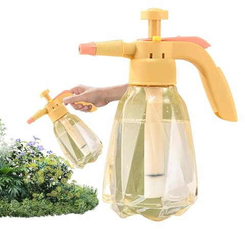 Pulverizador de bomba manual de jardín,Bomba pulverizadora manual de jardín - Pulverizador de agua a presión de 1,5 l - Pulverizador de jardín y césped con bomba, pulverizador a presión con boquilla a