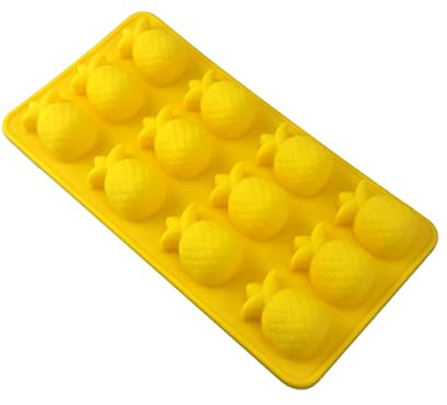 Haushalts-Backform, Ananas-Pralinenformen, Silikon-Süßigkeitsformen, Silikon-Eiswürfelbereiter, Ananas-Eiswürfelform, De para Gelatinas, Gummi-Backformen, handgefertigte Kuchenform, Kerze, Kokosnussba