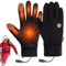 USB Beheizte Handschuhe, Elektrische Beheizte Handschuhe für Herren Damen, Touchscreen wärmende Handschuhe, Wiederaufladbar Beheizte Handschuhe für Klettern, Wandern, Radfahren, Camping (M)