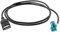 OTOTEC 1 Stück Auto-USB-Kabel 4-polig Video-Nachrüstkabel Host-USB-Kabel Kompatibel mit BMW F-Serie 1 2 3 5 6 7 Z3 Z4 X3 X4 X5 CIC 90 cm Schwarz