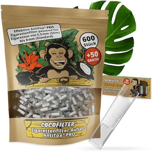 CocoFilter® Allegato Antitox® PRO [600 + 50 pezzi]