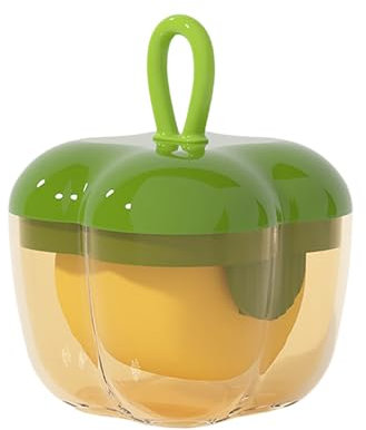 Wiederverwendbare Fusselrolle, Fusselrolle Tierhaare Waschbarer Tragbarer Aufkleber, Klebrige Gel Fusselrolle für Haustier Haar, Reusable Lint Roller für Kleidung, Reisen, Haus (Green, 6x4x4cm)