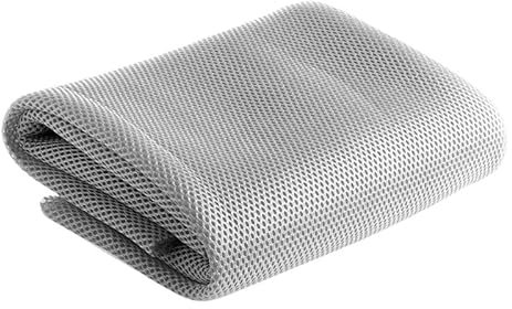 Speaker Fabric Speaker Mesh Stereo Speaker Fabric Dustproof Audio Cloth Speaker Grill Cloth(Silver)
