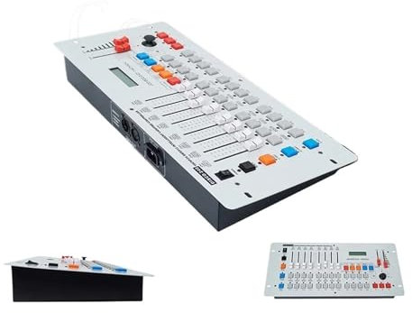DMX-Controller, 24 kanäle DMX Signal Konsole Disco 240 DMX Controller, Bühne Beleuchtung Controller for Moving Head DJ Licht Bühne Effekt Lichter für volle Kontrolle