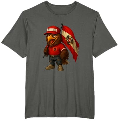 Österreich Fan Shirt Trikot Austria Herren Damen Geschenk T-Shirt