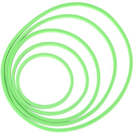Set di 5 anelli per piante galleggianti per acquario, anelli per piante galleggianti per acquari, anelli per piante, cerchi di alimentazione per acquari, accessori per acquari