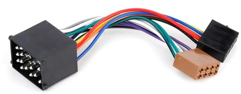Depisuta Radio-Adapter-Kabelbaum, Plug-and-Play-Stereo-Kabelbaum für E30, E36, E46, E39, Musik Vom Telefon und MP3 Genießen, Original-Standardausstattung, Langlebiges ABS
