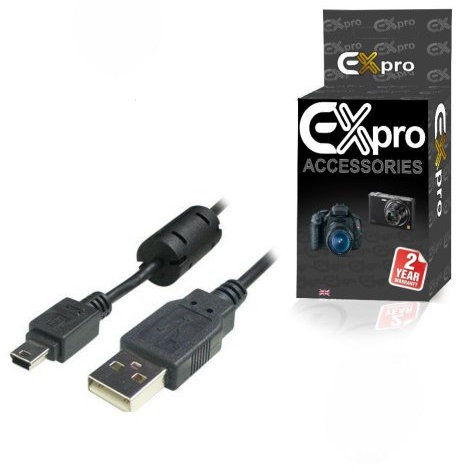 Ex-Pro Sony Camcorder VMC-14UMB2 USB Cable Lead for DCR-TRV260E, DCR-TRV265E, DCR-TRV270E