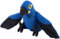 Wild Republic Plüsch Macaw Papagei, Cuddlekins Kuscheltier, Plüschtier, 20cm, Hyazinthara