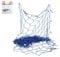 CREATIV DISCOUNT Miniatur Fischernetz, 1 x 1m, blau