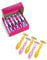 BIC Miss Soleil Colour Rasierer Damen, 1 x 10er Pack Einwegrasierer in 4 Farben, mit Aloe Vera & Vitamin E für eine sanfte Rasur