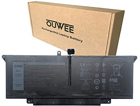 K KYUER 35J09 Laptop Batteria per Dell Latitude 7310 P34S P34S001 Latitude 7410 Chromebook Enterprise JHT2H Y7HR3 4V5X2 WY9MP XMV7T 09YYF 7CXN6 K36KR T3JWC 0WY9MP 04V5X2 HRGYV 0HRGYV Notebook Battery