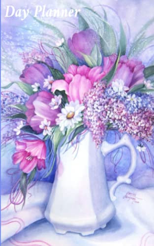 Day Planner: Watercolor Lilac Floral Bouquet 90-Day Planner & Scheduler. 109 Pages, 5x8 Book, 1 day's schedule per page, to do list, & notes. Birthday ... pages. Featuring Art by Louise Jackson.