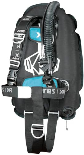 Mares, Xr-Rec Trim Single Backm. Set - Xr Line, Balancer -Tasche, Mehrfarbig, Aq, Unisex-Adult