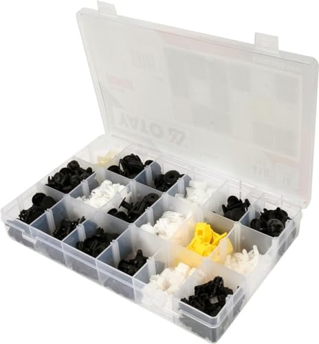 Car Mounting Clips Assortment Box 270 Pieces Mercedes (Yato YT-06662)
