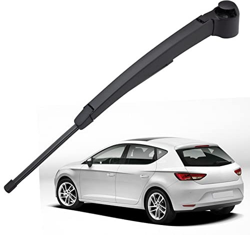 FanPaYY Heckscheibenwischer Set für PASSAT B6 B7 LEON ALTEA IBIZA, Heckscheibe Scheibenwischer Arm & Blatt, Auto Heckwischerarm Wischerarm Wischerblatt