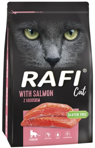 DOLINA NOTECI Rafi Sterilised Cat with Salmon - Dry Cat Food - 7 kg