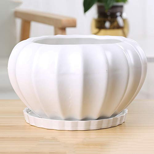 Garten Kreative Blumentopf Keramik Hängend Orchidee Pots Kleine Blumen Topf Inverted Pflanzer Dekorative Künstliche Outdoor Kugel Pflanzen Baum Topf Pflanzer Pflanzer