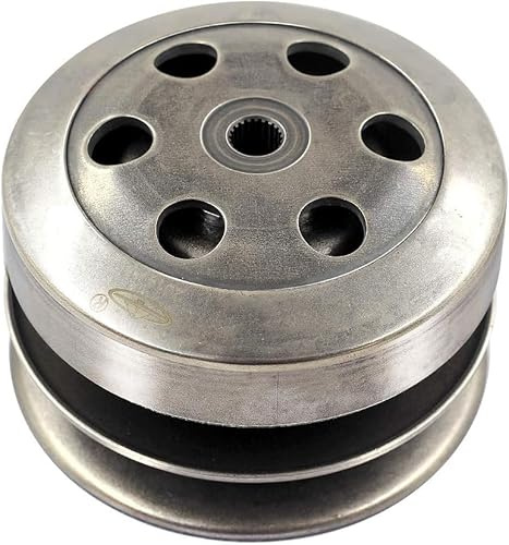 Trkimal Antriebsrolle Hintere Kupplung für GY6 49cc 50cc 80cc 139QMB Motor, Komplette GY6 Kupplung kompatibel Roller Moped ATV Go Kart Taotao Roketa Sunl