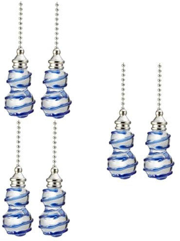 DOITOOL 6piezas Cadenas De Extensión Para Interruptor De Luz Colgante Forma De Calabaza Accesorios Para Ventiladores De Techo y Lámparas De Pared
