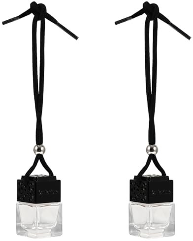 JECOMPRIS 10 Pcs Perfume Hanging Empty Bottle Air Diffuser Perfume Bottle Pendant Spray Bottle Perfume Scent Diffuser Car Scents Air Freshener Travel Aromatherapy Bottle Glass Bottle