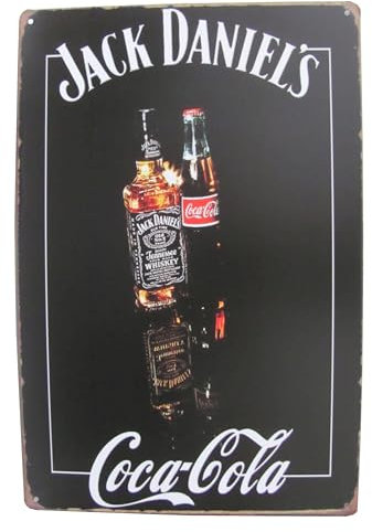 Jack D a n i e l´s - Tennessee Whiskey - Blechschild 30 x 20 cm - Motiv 17