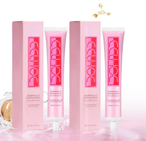 Allony Dark Spot Correcting Glow Serum, Dark Spot Remover, Altersflecken Entfernen Gesicht, Verbessern Hyperpigmentation, Feuchtigkeitsspendend, Haut Aufhellen, 50ml*2