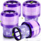 Kit Filtro ROELLY per Dyson V11 V15 SV14 SV17 SV22 Detect Animal Absolute Extra Pro Torque Drive Vacuum Filtro-99,97% Filtrazione,Lavabile e Riutilizzabile Include Spazzolino di 4 Filtro e 1 Pulizia