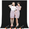 Heysily Toile de Fond Photo Noir 2x3m - Fond Photobooth Backdrop Lavable pour Studio Photo, Streaming, Youtube et Production Vidéo, Portable & Pliable Toile de Fond Studio Photo avec 4 Pinces